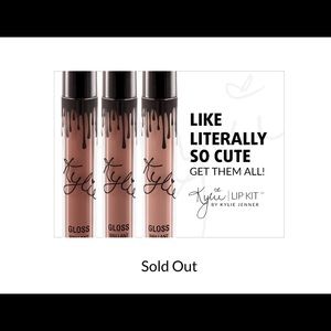 Kylie Jenner lip gloss set
