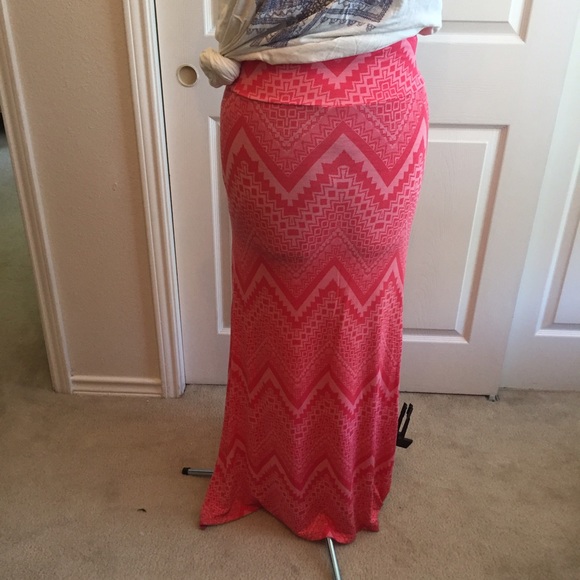 Charlotte Russe Aztec Maxi Skirt