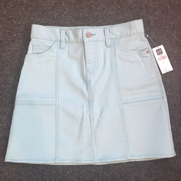 🐟 NWT GAP Light Blue Cotton Skirt 🐟