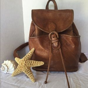 Boulder Ridge Authentic Leather Backpack