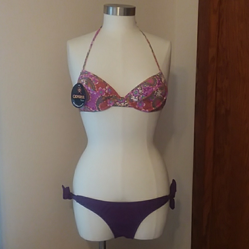 NWT Purple, Pink and Orange Bikini