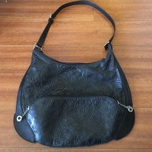 Bacana embossed tote purse