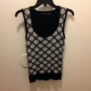 Classic Polka Dot Vest Sweater