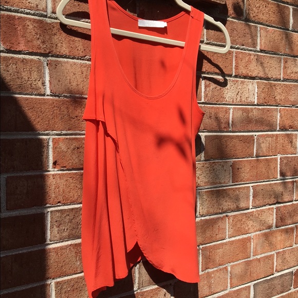 Bright orange cami - Picture 2 of 4