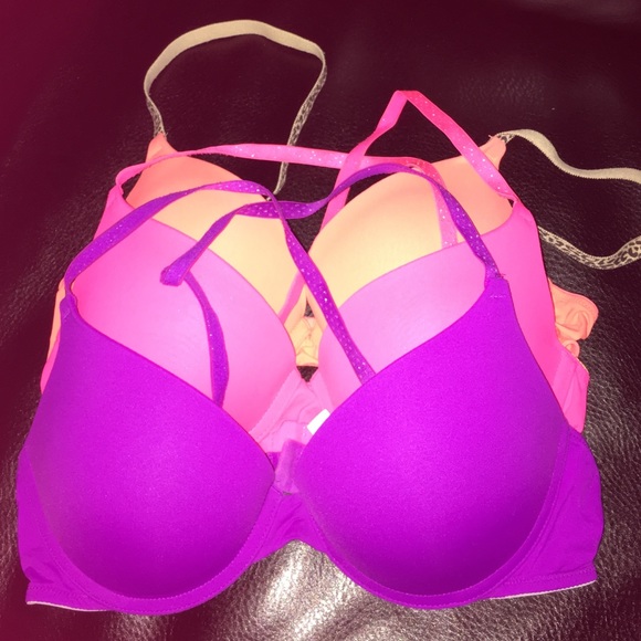 Victoria's Secret pink bras