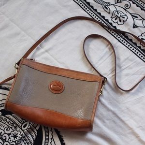 Vintage Dooney & Bourke Leather Handbag Satchel