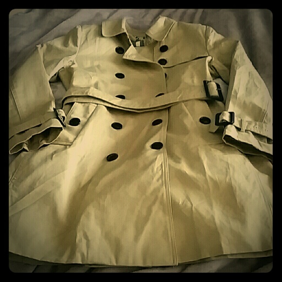 NWOT Designer-inspired Trench Coat
