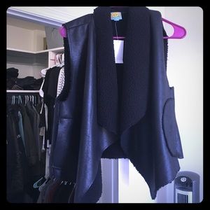 C&C California Faux Sherpa Vest