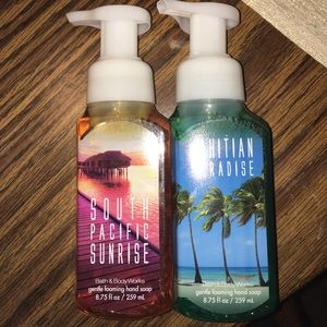 Bath and Body Works Summer Soap Bundle