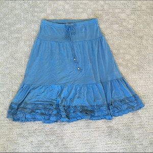 Zara Ruffles edge skirt