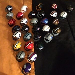 Mini football helmets