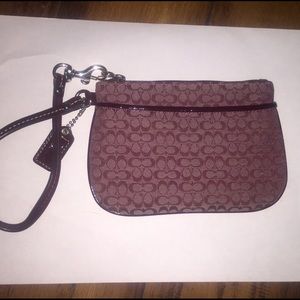 Brand new coach wristlet