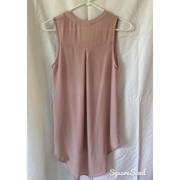 Blush, sheer Tank - Picture 2 of 2