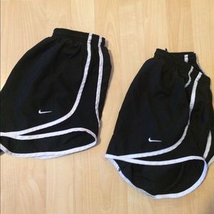 Two pair of Nike shorts