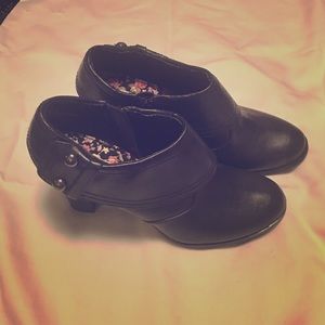 Black booties