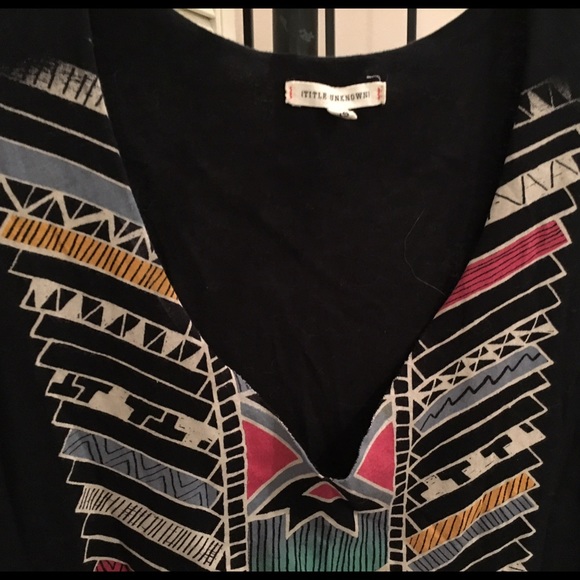 Title Unknown | sleeveless black v-neck - Picture 2 of 4