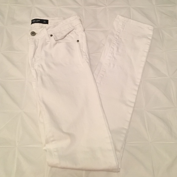 Just Black white jeans