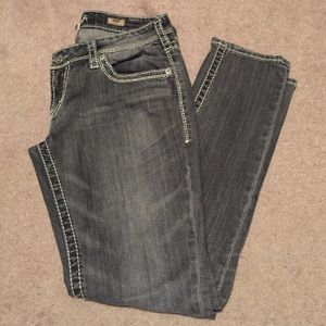 Silver Jeans Aiko skinny gray 32