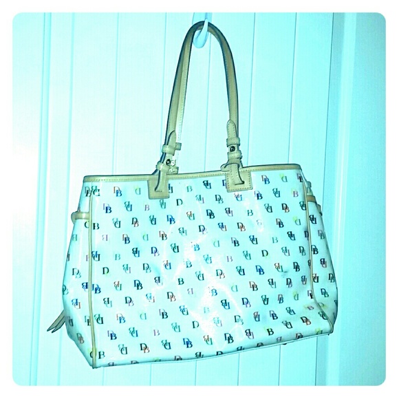 Used Dooney and Bourke rainbow logo purse & wallet