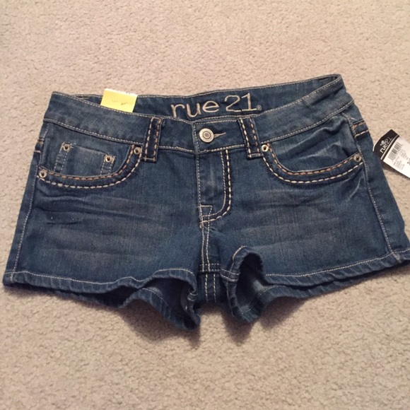 Size 3/4 jean shorts