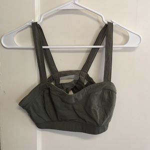 Cage-back bralette