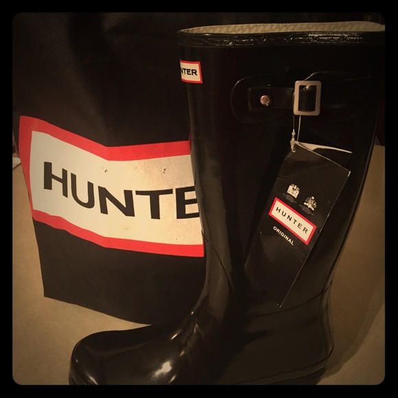 Hunter rain boots
