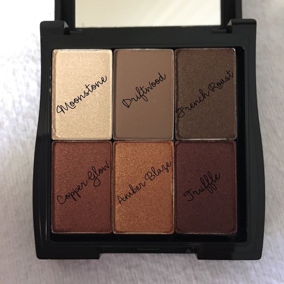 Mineral eyeshadows.