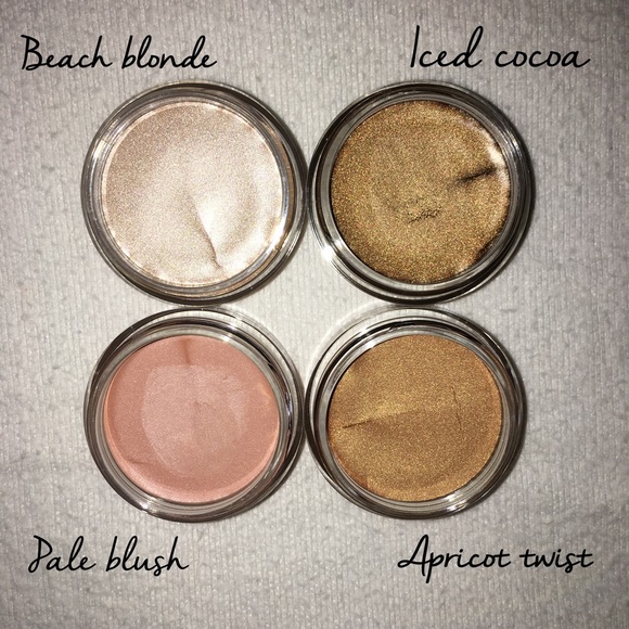 Cream eyeshadows.