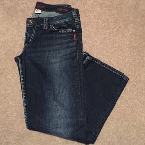 Silver Jeans Santorini crop 32