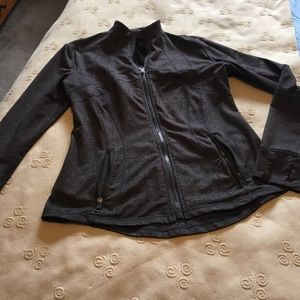 Grey Lululemon athletic light jacket