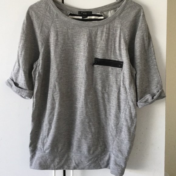 Forever21 gray top