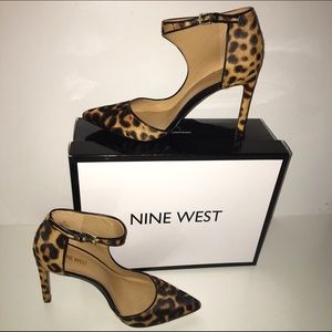Nine West Leopard Print Stilettos