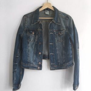 Cropped Denim Jacket
