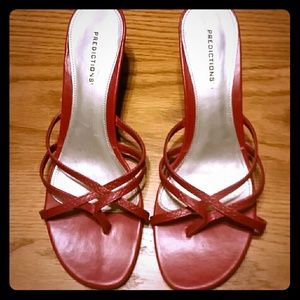 Red heels/sandals
