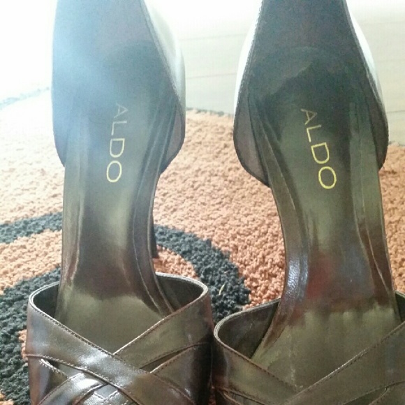 Aldo brown heels - Picture 3 of 3