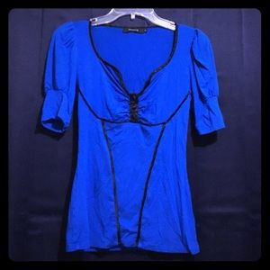Blue blouse from Arden B