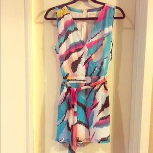 Yumi Kim Zebra Print Romper