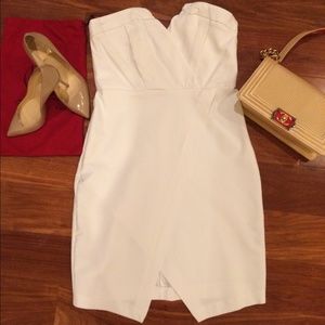 ASOS White Cocktail Dress, size 10 US