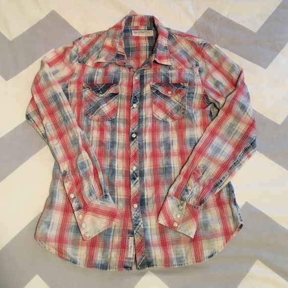 True Religion Plaid Shirt