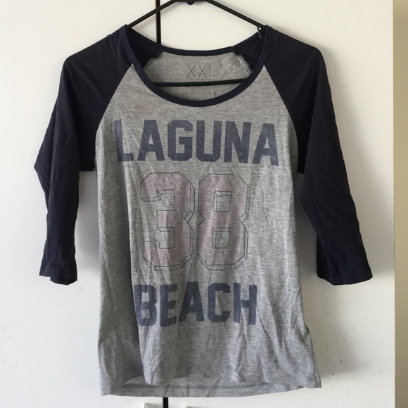 Forever21 baseball style top