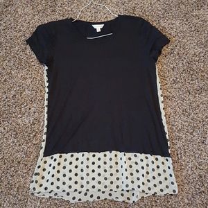 Cute polka dot t shirt