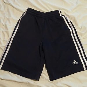 Boys Adidas navy blue shorts