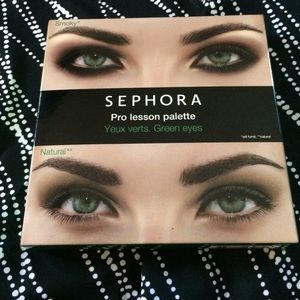 Sephora Pro Lesson Palette for green eyes