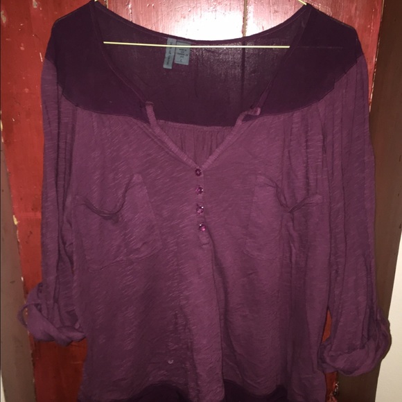 Anthropologie Left of Center cut and sew