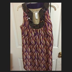 Worn once multi color dress