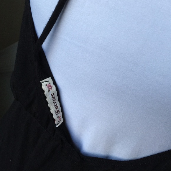 💝SOLD IN BUNDLE💝Sexy Black DressStrappyOpen Back - Picture 4 of 4