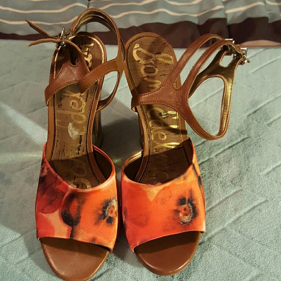 Sam Edelman floral shoes