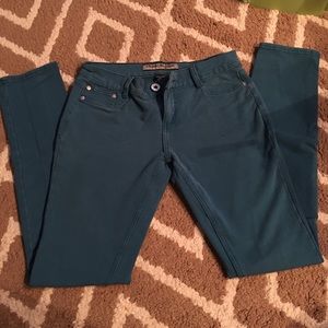Vanilla Star Stretchy Teal Jeans