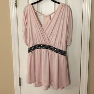 Torrid Pink Shimmer Top