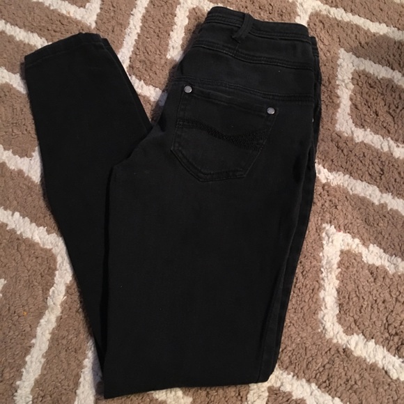 Blue Asphalt High Wasted Skinny Jeans - Picture 2 of 3